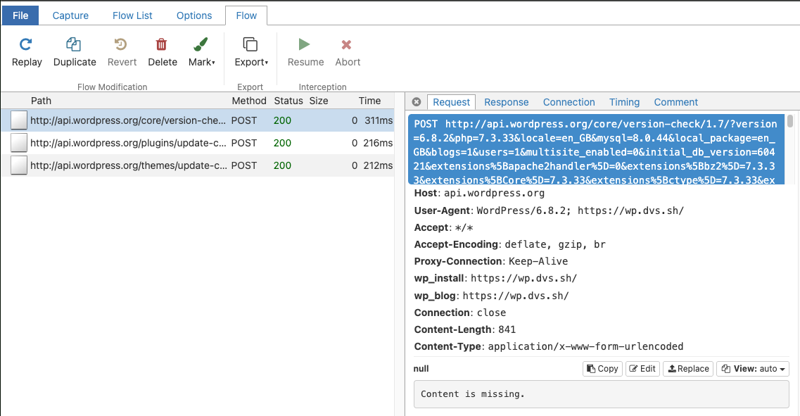 HTTPLog - Inspection du trafic HTTP sortant